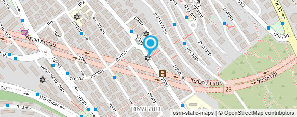 מפת הגעה אל עודד דניאלי - סופר סת"ם