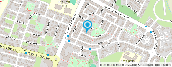 מפת הגעה אל הגנוני של בוני