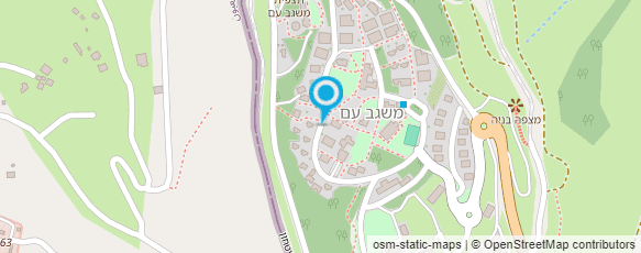 מפת הגעה אל השכרת דירות בקיבוץ משגב עם