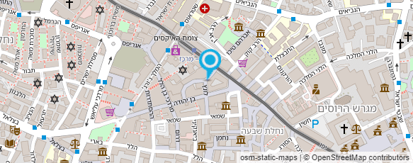 מפת הגעה אל תכלת אקססוריז