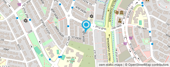 מפת הגעה אל ד"ר איציק אלפי