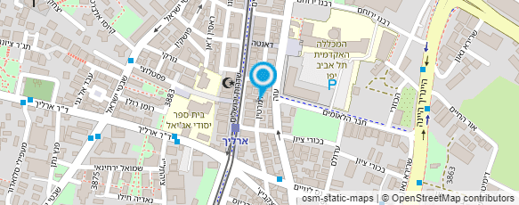 מפת הגעה אל שיעורי פילאטיס מפת הגעה אל שיעורי פילאטיס