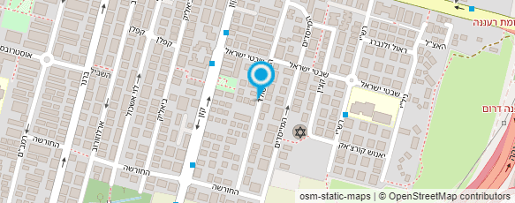 מפת הגעה אל חיה לוזון-בניית אתרי אינטרנט