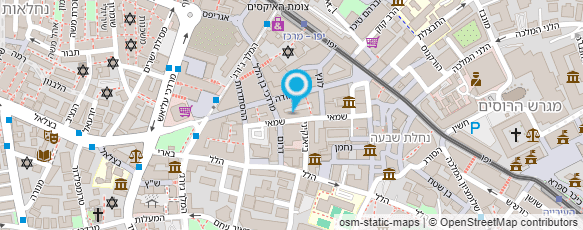 מפת הגעה אל מרפאת התקווה