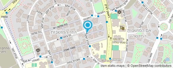 מפת הגעה אל נוף דניאל - עיצוב ופיתוח גנים