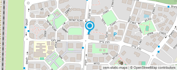 מפת הגעה אל שרון ליבל -שמאות רכב והערכת נזקים