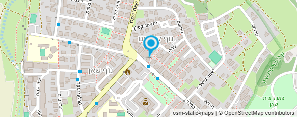 מפת הגעה אל שווארמה הכיכר