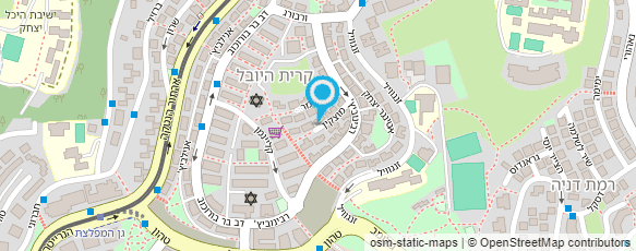 מפת הגעה אל שיעורים פרטיים לרישום