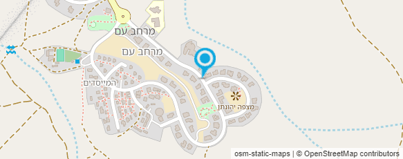 מפת הגעה אל אירוח במדבר