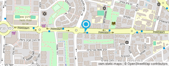 מפת הגעה אל ליאור עמרן - מאמן לחיים בריאים