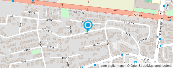 מפת הגעה אל הבמה שלנו - חוג דרמה