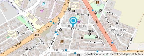 מפת הגעה אל המשפחתון של ליאב