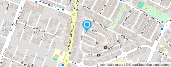 מפת הגעה אל גן הורדים