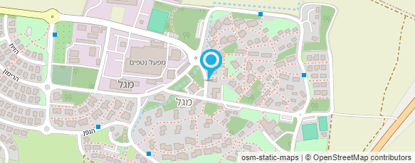 מפת הגעה אל יפעת מנחם - עיצוב גרפי