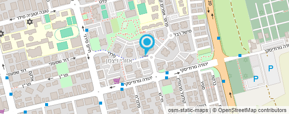 מפת הגעה אל רוני אליאב ריפוי בעיסוק