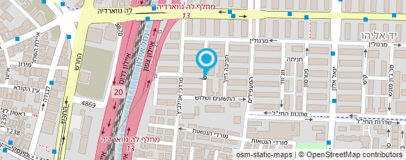 מפת הגעה אל עדי צפרירי טיפול בעזרת בעלי-חיים