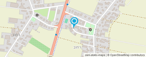 מפת הגעה אל אוכלים ב"רון"