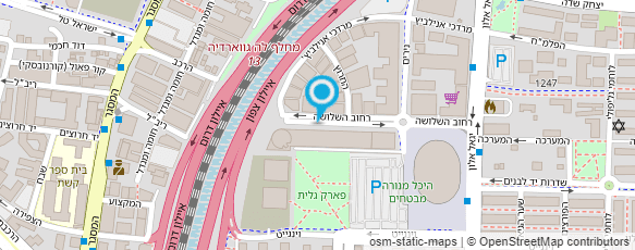 מפת הגעה אל עו"ד קצף רונן