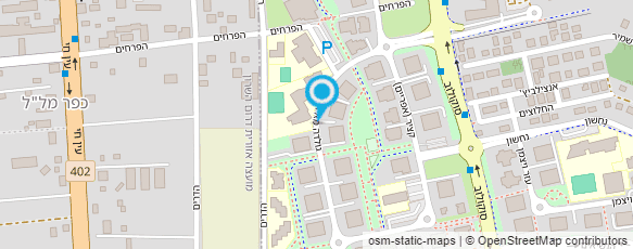 מפת הגעה אל ש.ז.ר ניהול והנדסה