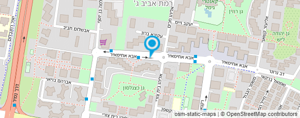 מפת הגעה אל מאיה אלשייך - מטפלת באמנות