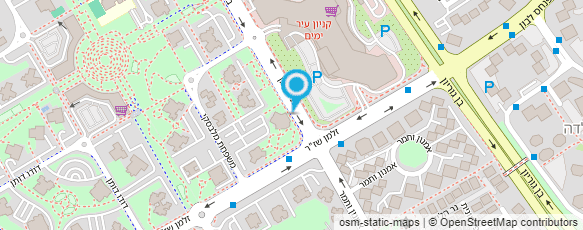 מפת הגעה אל רונית גליק בזכוכית ובצבע