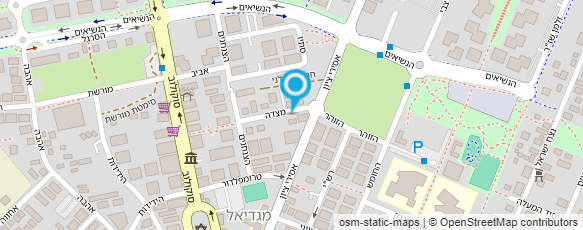 מפת הגעה אל גן גילוש