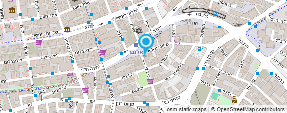 מפת הגעה אל פזית בן אדוה - רקמה