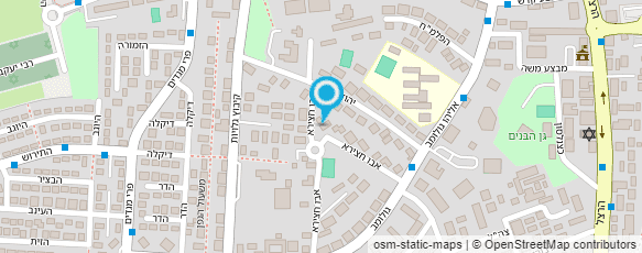 מפת הגעה אל מכולת מ.ש