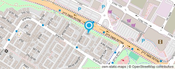 מפת הגעה אל צופית טל - פילאטיס מכשירים