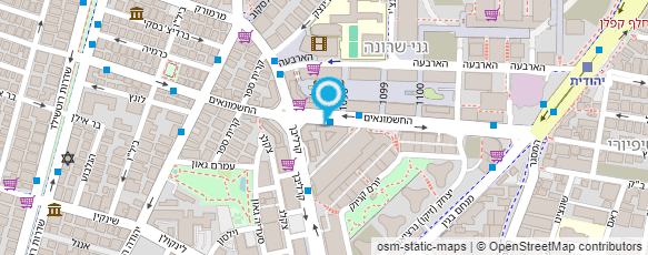 מפת הגעה אל חומוס הבוטקה