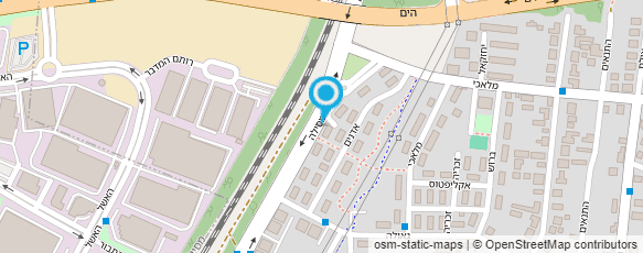 מפת הגעה אל מועדון כוכב הכושר