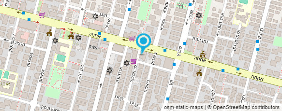 מפת הגעה אל שרית סמילנסקי כלבנות טיפולית