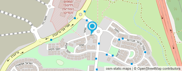 מפת הגעה אל נעמי - מרחב הורים וילדים