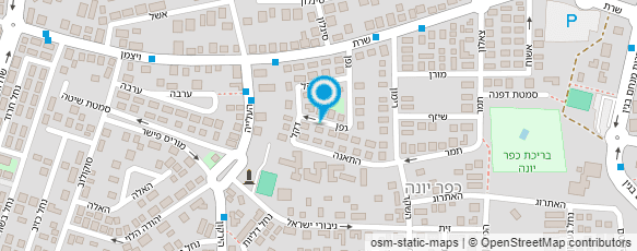 מפת הגעה אל מתפרת כפר יונה