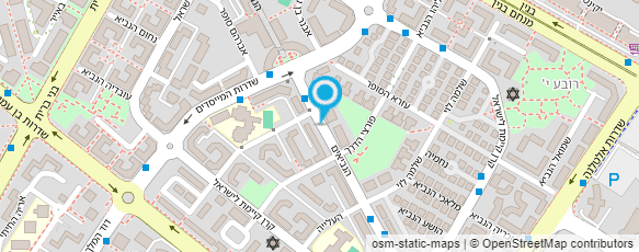 מפת הגעה אל שריונית חסם מפת הגעה אל שריונית חסם