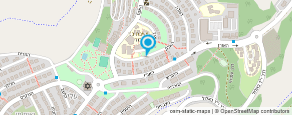 מפת הגעה אל מכון בניין התורה