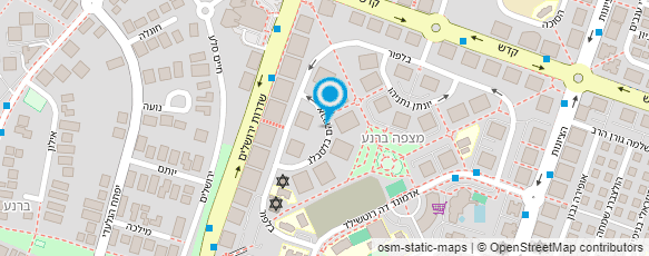 מפת הגעה אל ד"ר אלינור רוזנטל