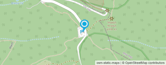 מפת הגעה אל מכוורת שמורת צוף - דבש אורגני