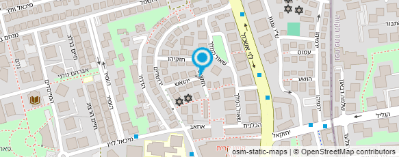 מפת הגעה אל בית חב"ד שכונת רייספלד