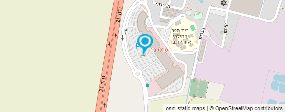 מפת הגעה אל ללין