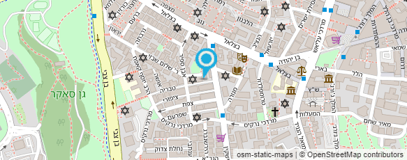 מפת הגעה אל העוגות של ערן