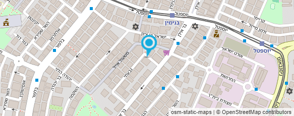 מפת הגעה אל בית נקי