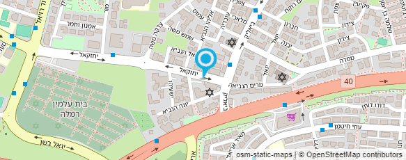 מפת הגעה אל המשפחתון של תמר