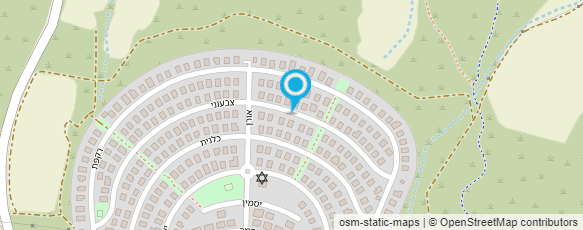 מפת הגעה אל אלנהורן יאיר בודק חשמל