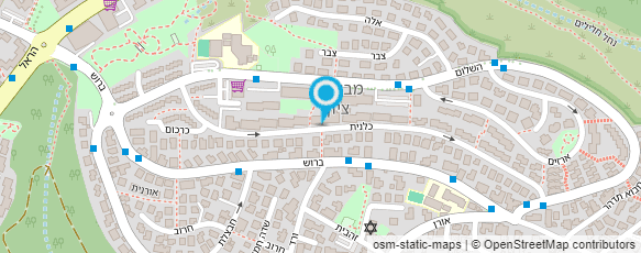 מפת הגעה אל חן פחימה קוסמטיקה מתקדמת