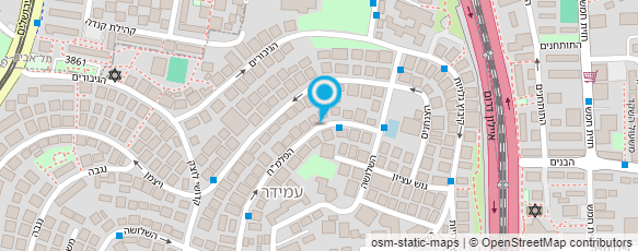 מפת הגעה אל הקליניקה של קורי