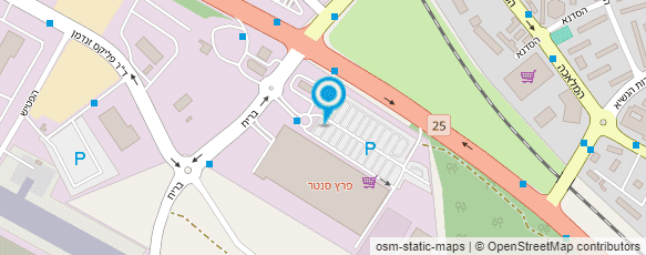 מפת הגעה אל ללין