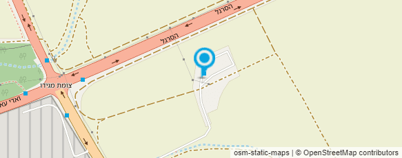 מפת הגעה אל 7 winds מצנחי רחיפה