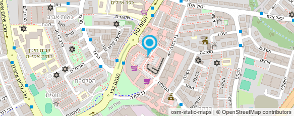 מפת הגעה אל BK - בגדי כבוד