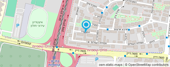 מפת הגעה אל הזוהר שבך מכון יופי